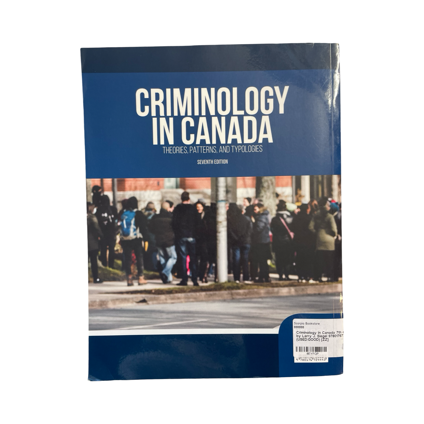 Criminology In Canada theories,patterns and typologies
