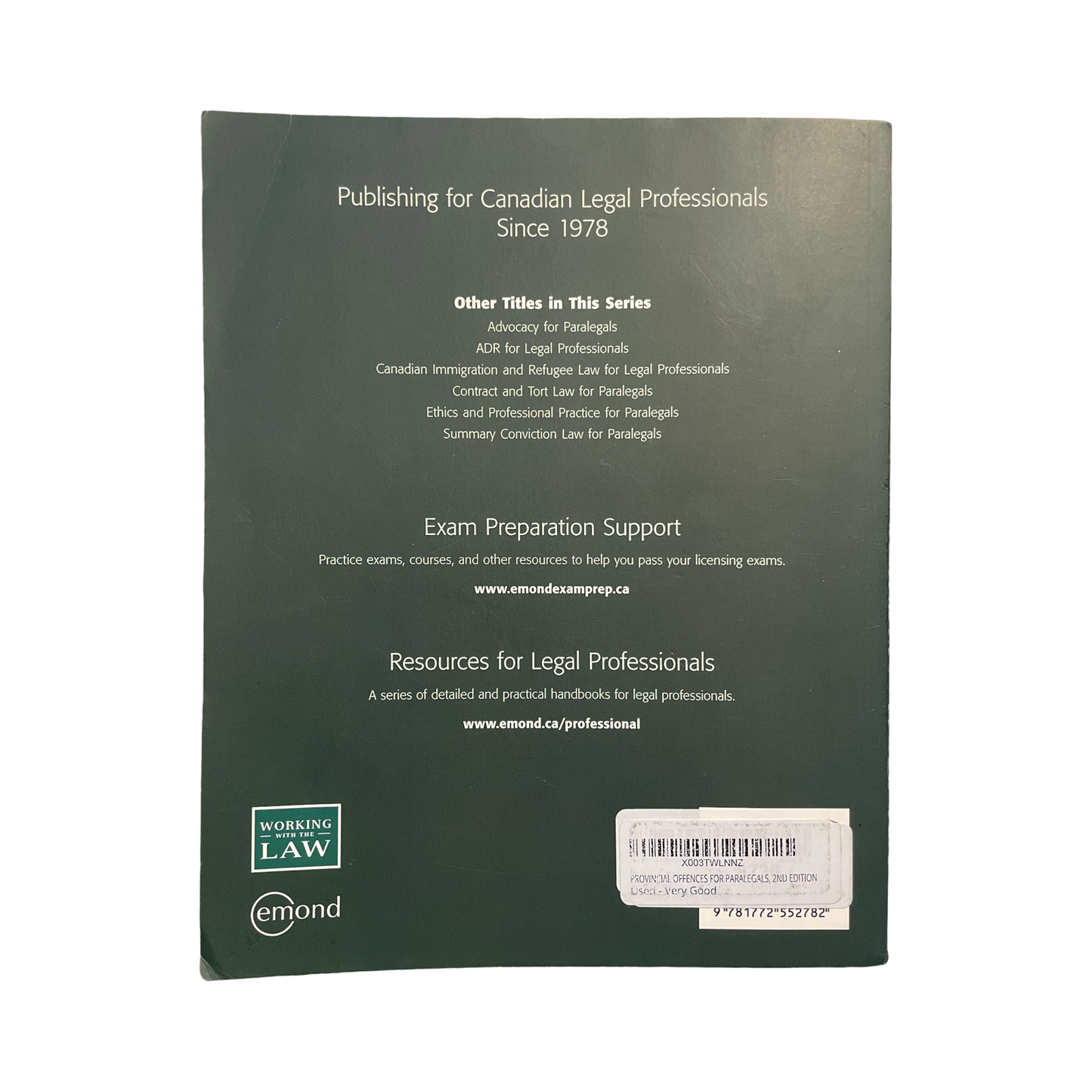 Provincial Offences for Paralegals Second Edition