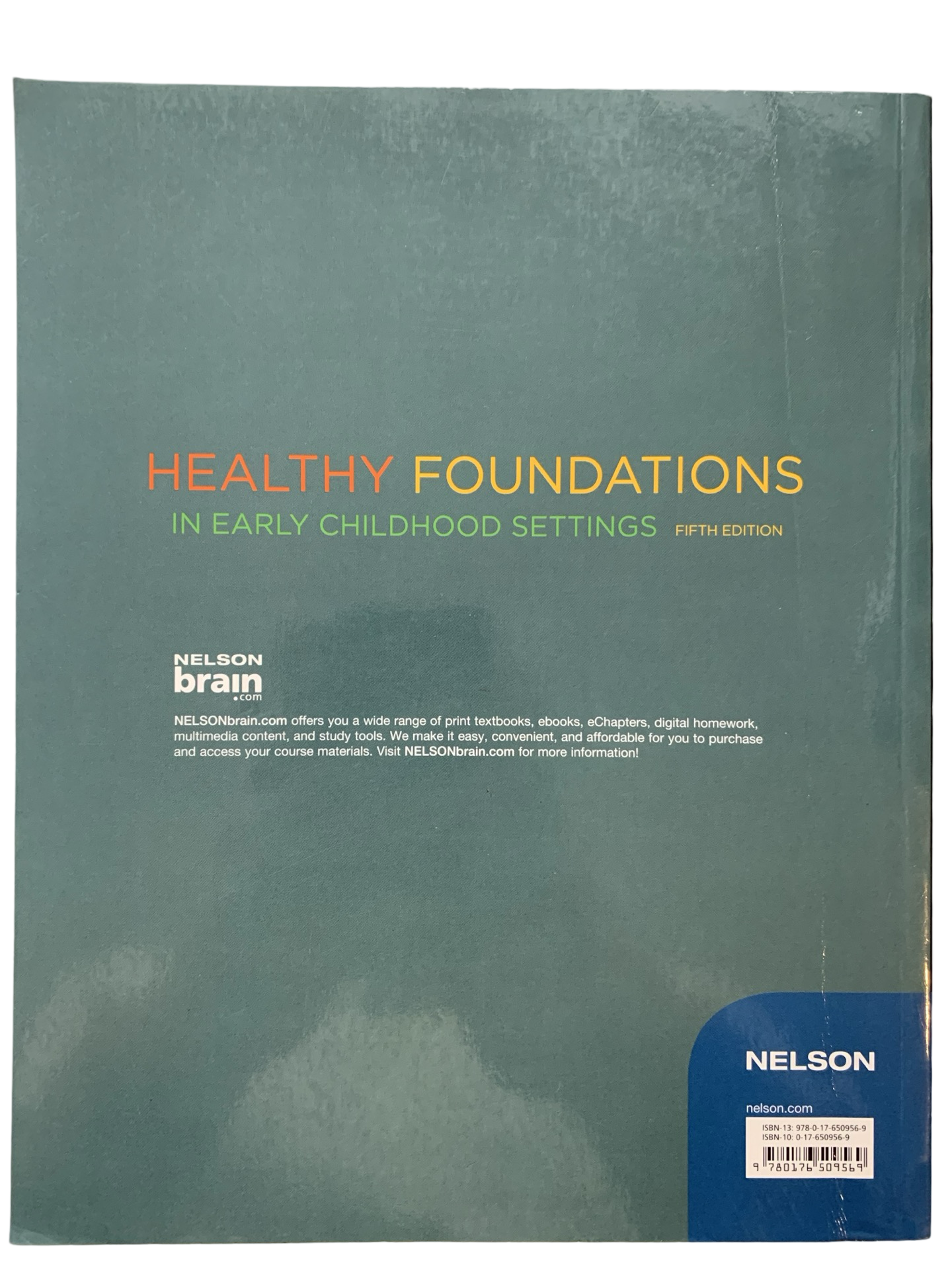 Healthy Foundations in Early Childhood Settings