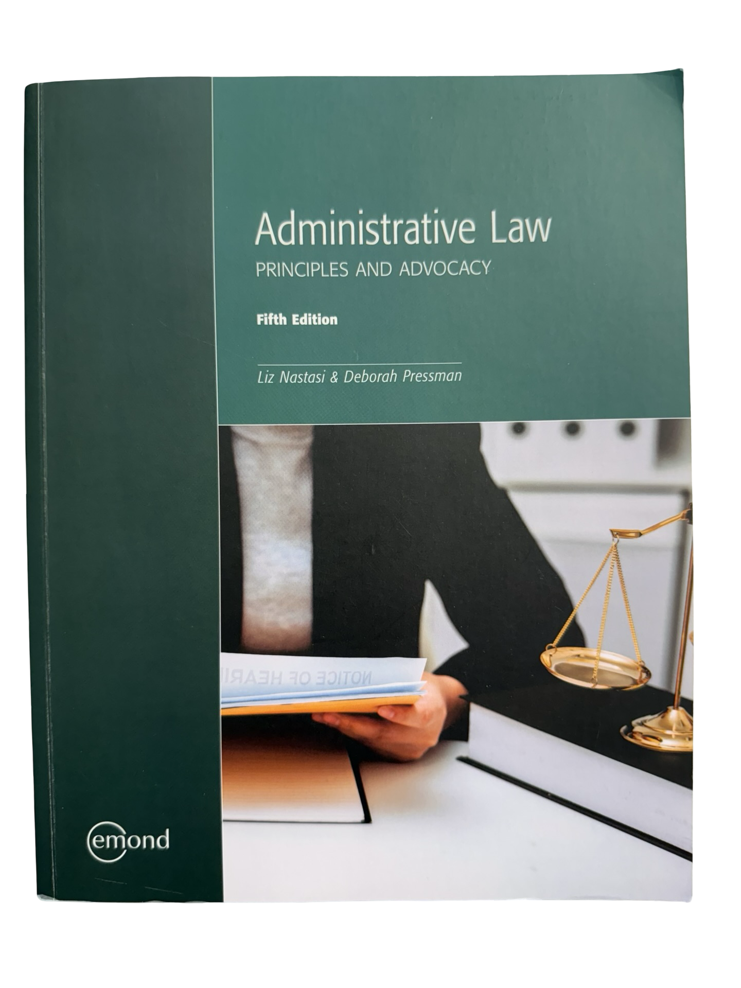 Administrative Law Principles and Advocacy Fifth Edition