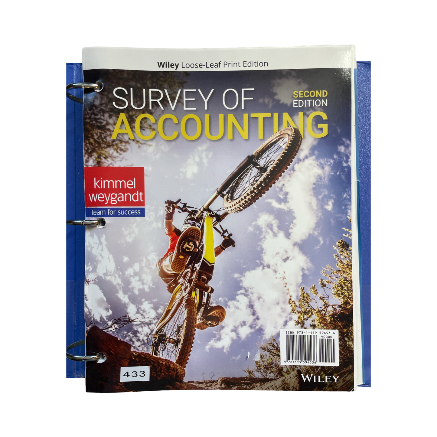 Survey of Accounting 2nd Edition loose leaf