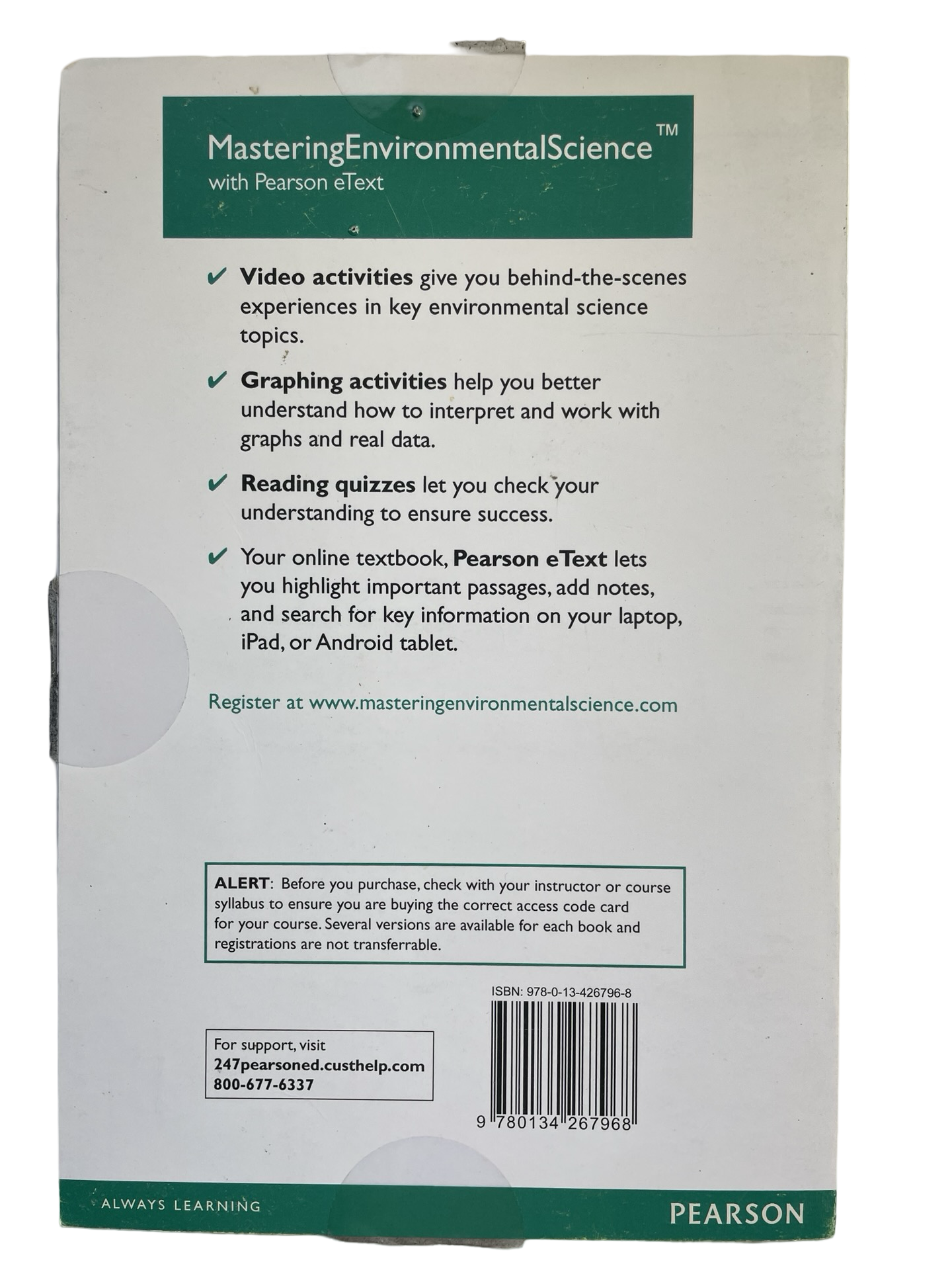 Environment:The Science Behind the stories