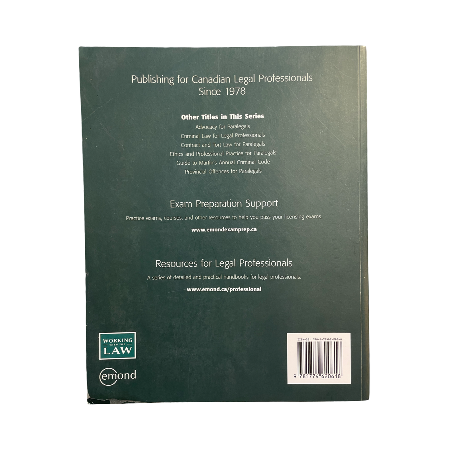 Summary Conviction Law for Paralegals Second Edition