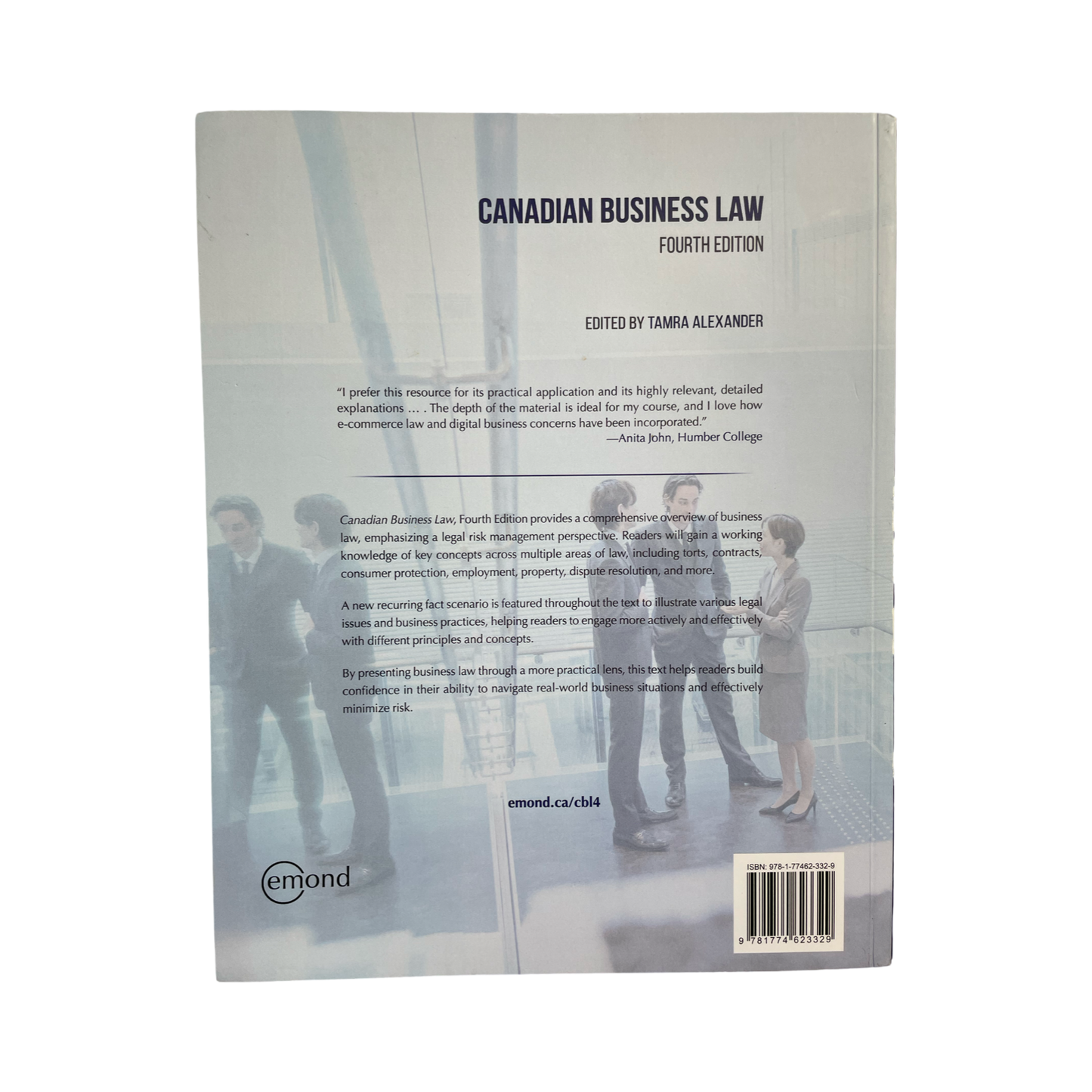 Canadian Business Law Fourth Edition