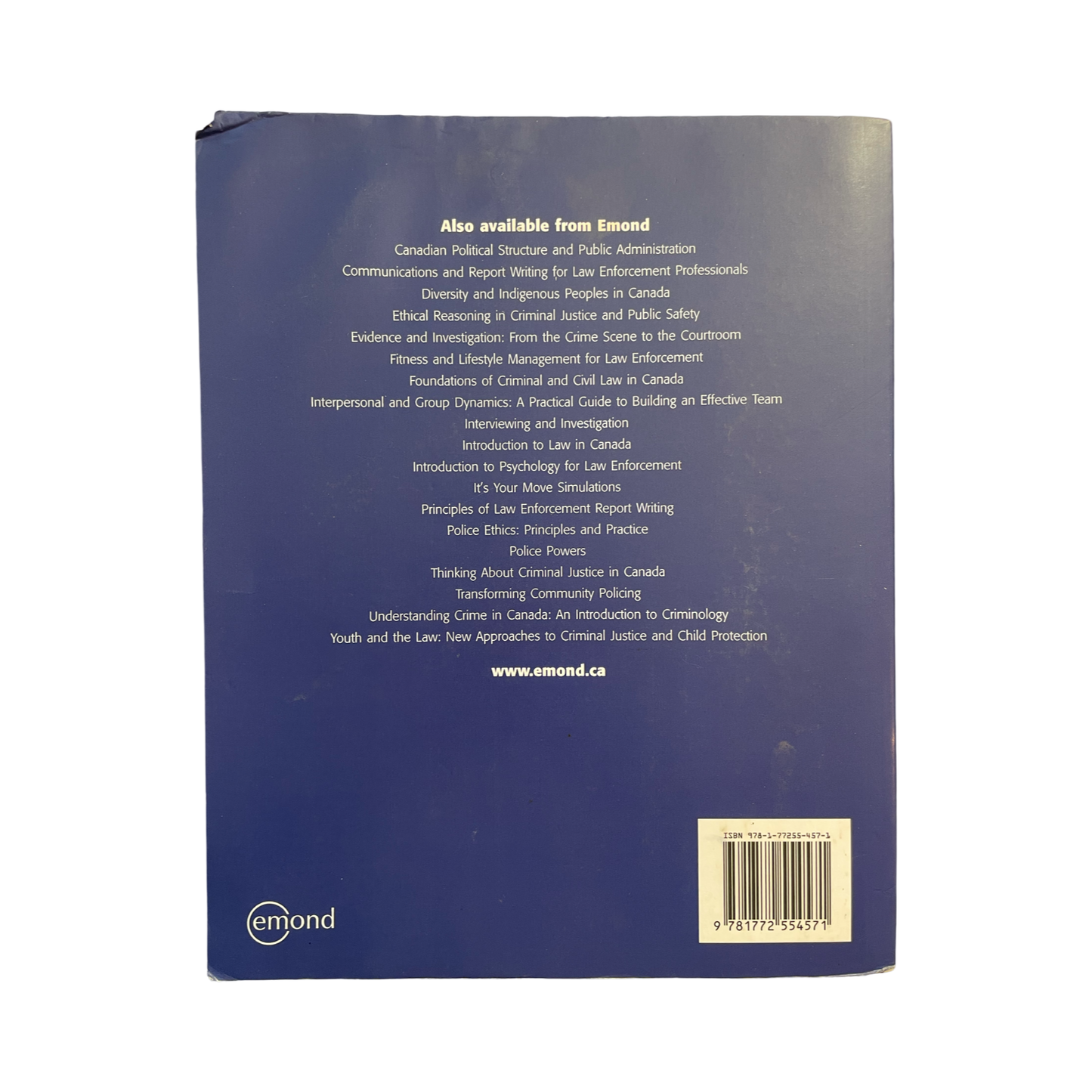 Conflict In Law Enforcement Fourth Edition