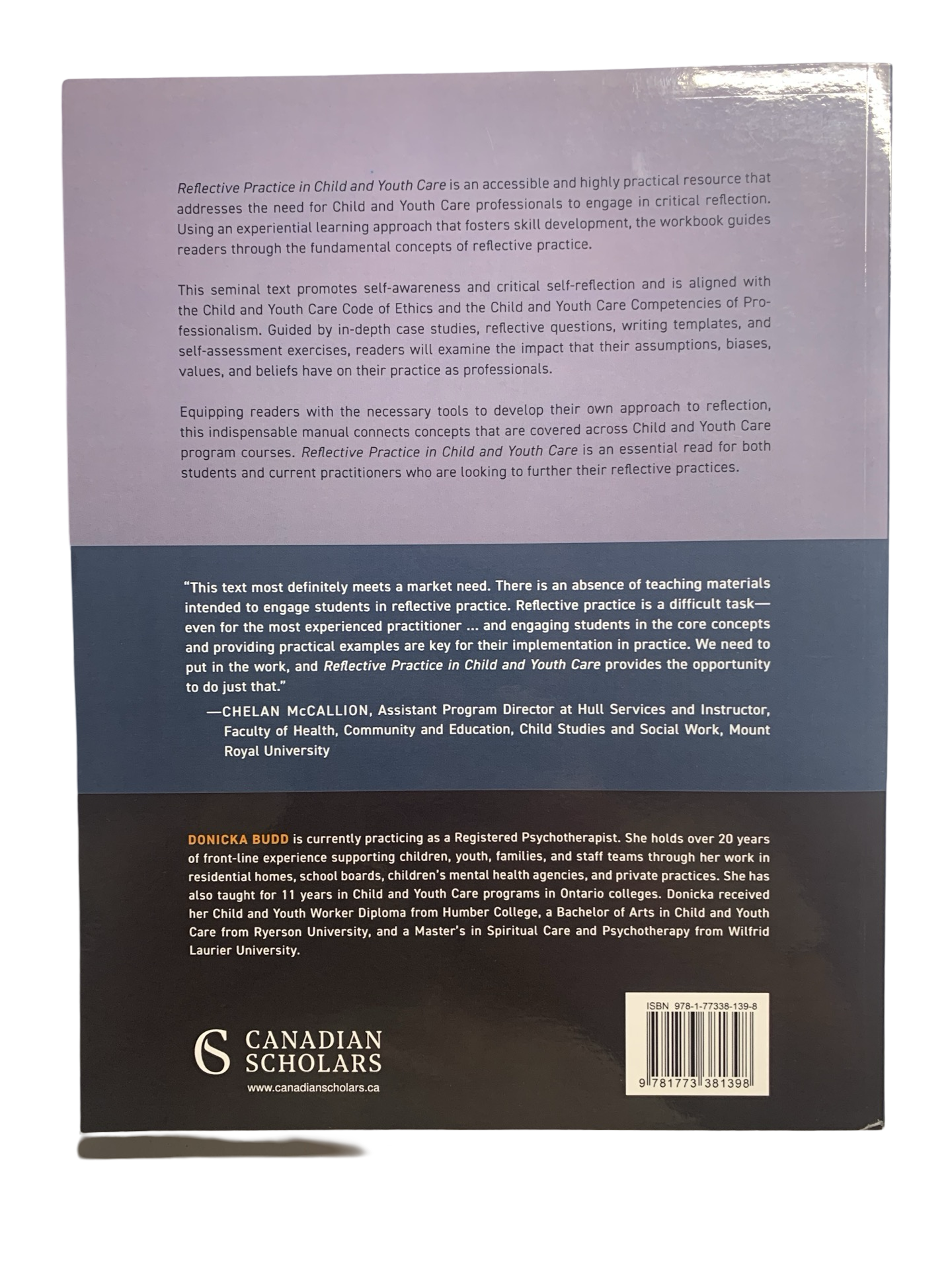 Reflective Practice in Child and Youth Care