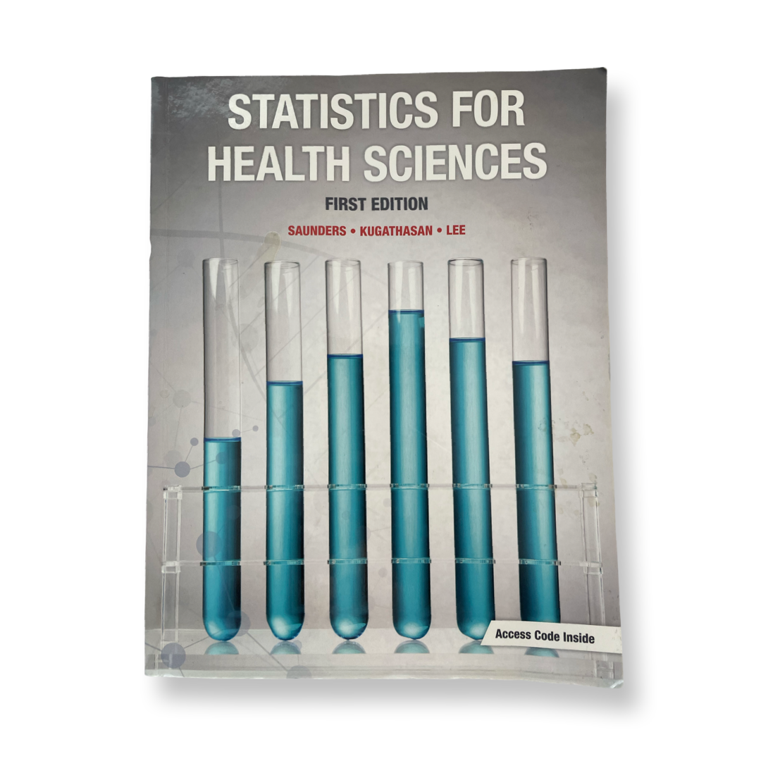 Statistics For Health Sciences