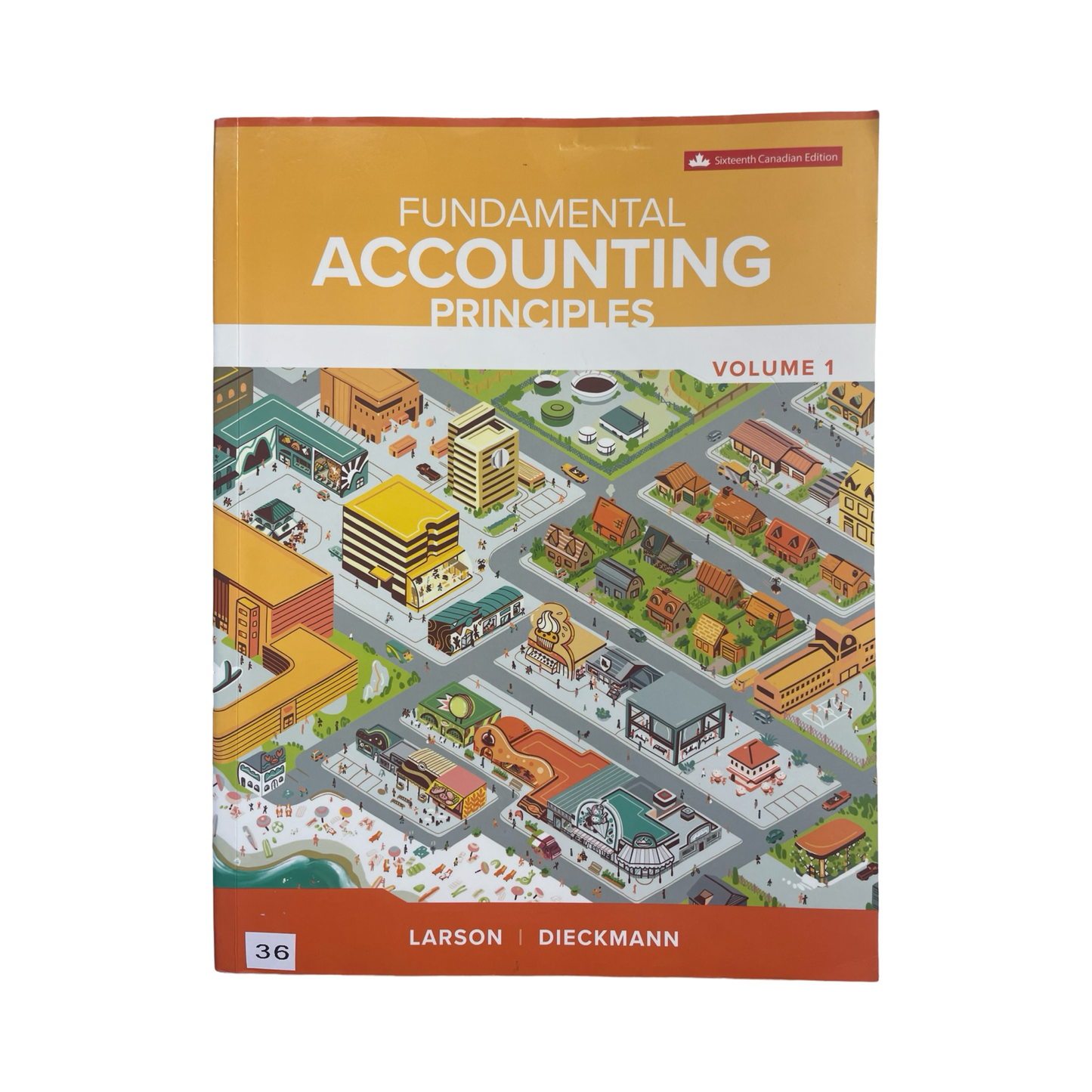 Fundamental Accounting Principles Volume 1 16th Canadian Edition.