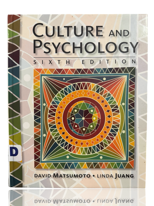 CULTURE AND PSYCHOLOGY SIXTH EDITION