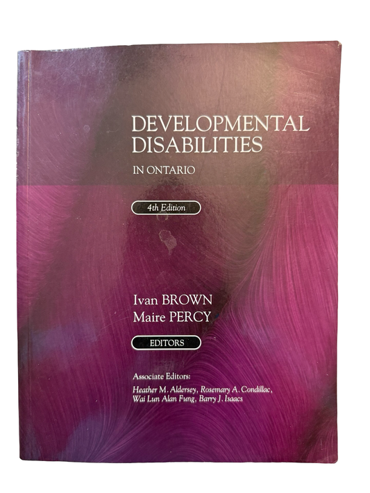 Developmental Disabilities 4th edition