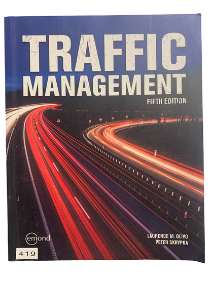 Traffic Management 5th edition