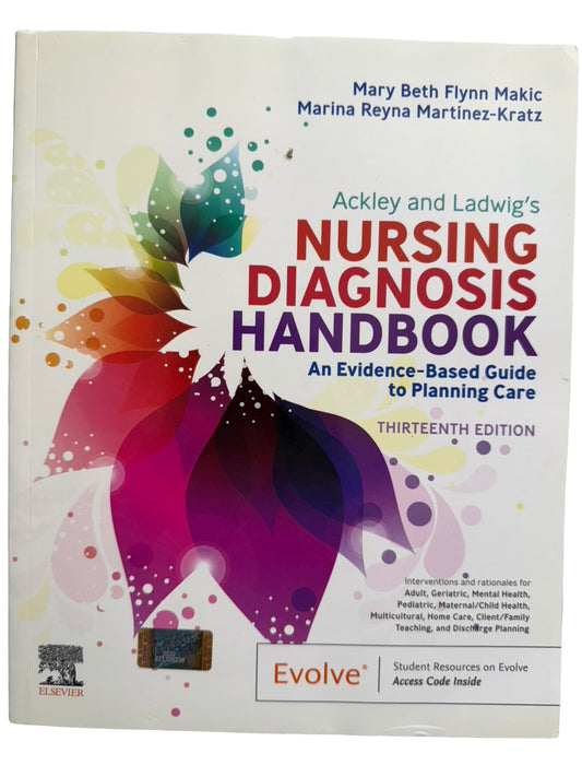 Ackley and Ladwig’s NURSING DIAGNOSIS HANDBOOK