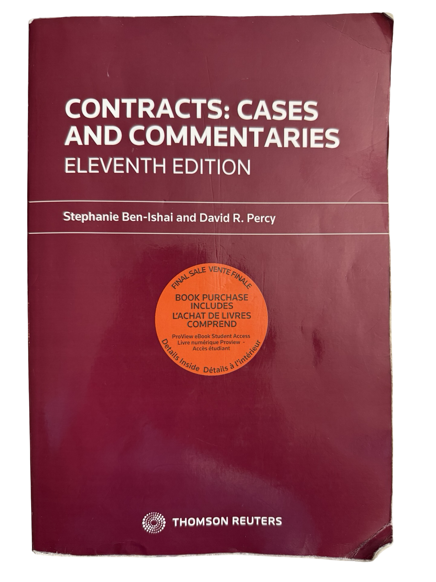 CONTRACTS: CASES AND COMMENTARIES ELEVENTH EDITION