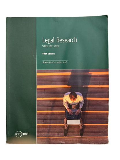 Legal Research Step by step