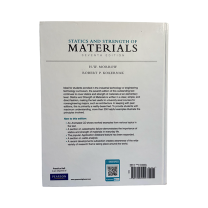 Statistics and strength of Materials 7th edition