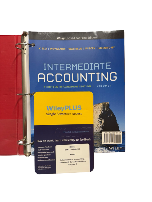 Intermediate Accounting Vol 1 with access code