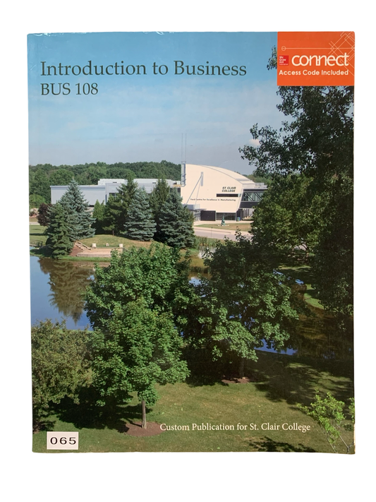 Introduction to Business BUS108