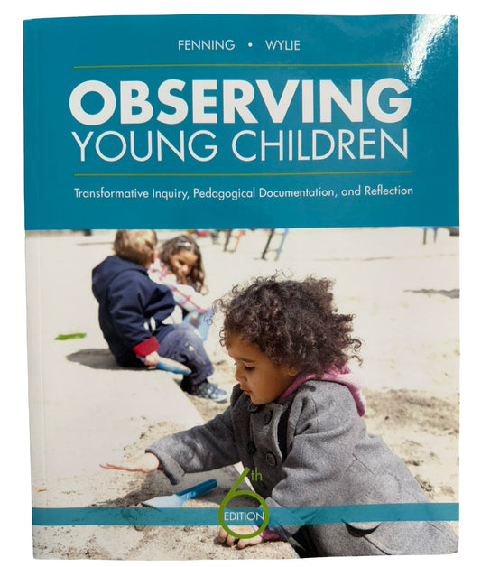 Observing Young Children 6th ed