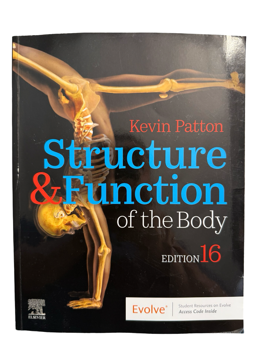 Kevin Patton Structure & Function of the Body EDITION 16