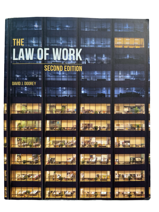 THE LAW OF WORK SECOND EDITION