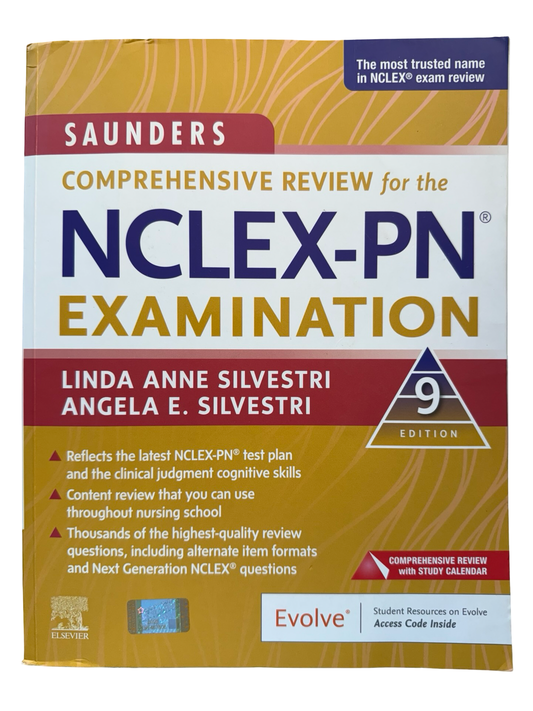 SAUNDERS COMPREHENSIVE REVIEW for the NCLEX-PN EXAMINATION