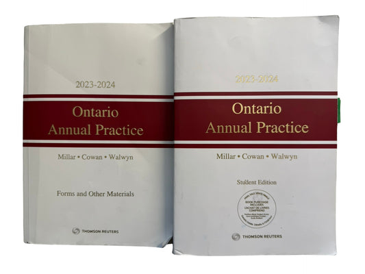 Ontario Annual Practice