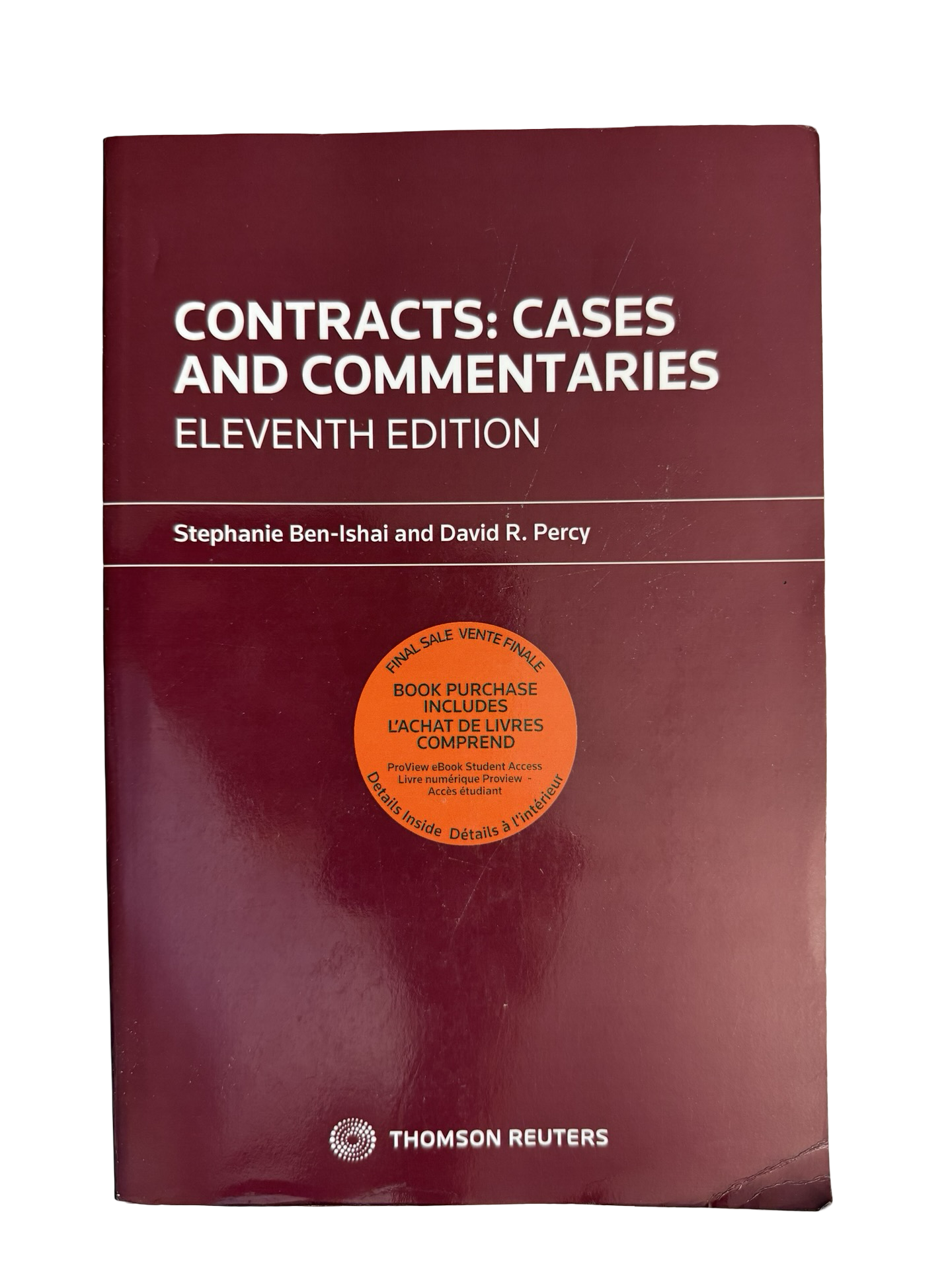 CONTRACTS: CASES AND COMMENTARIES ELEVENTH EDITION