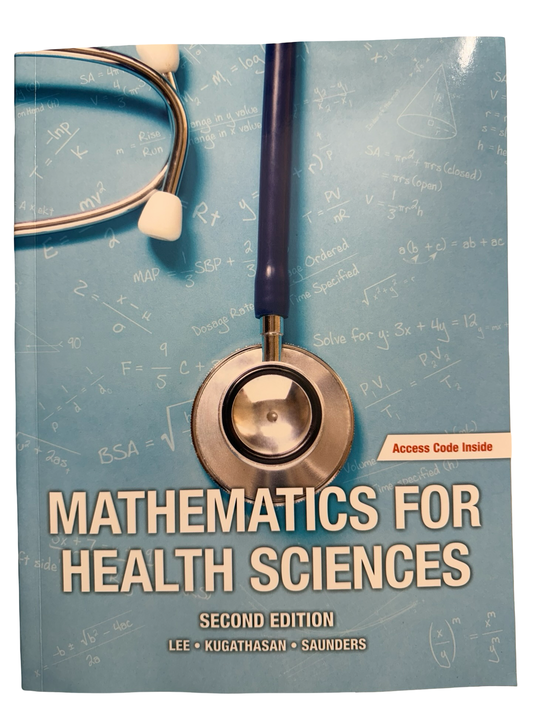 Mathematics for Health Sciences