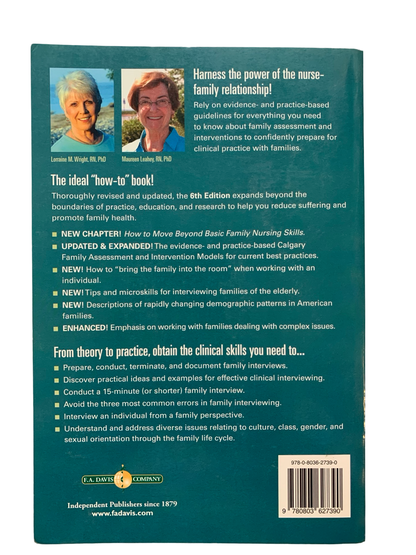 Nurses and Families A guide to family Assessment and Intervention