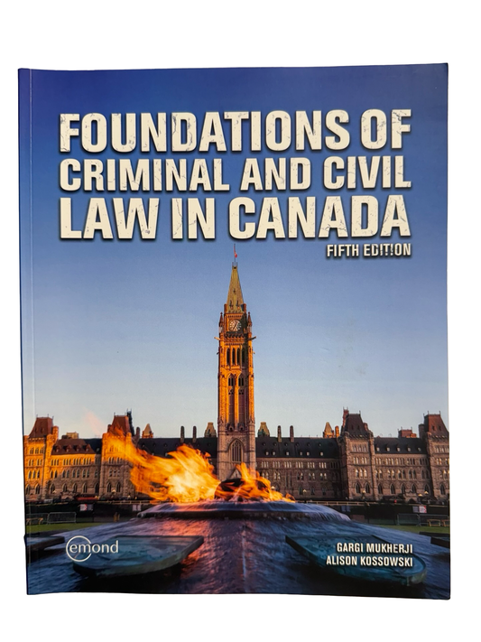 Foundations of Criminal and Civil Law in Canada