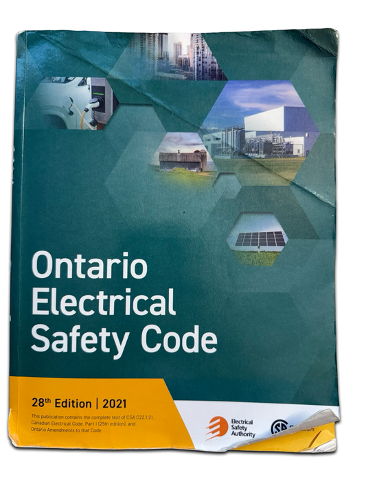 Ontario Electrical Safety Code 2021 28th edition