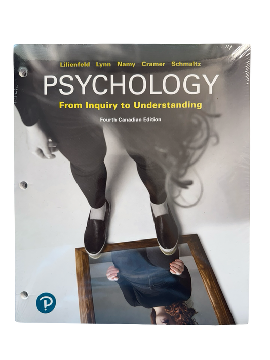 Lilienfeld Lynn Namy Cramer Schmaltz PSYCHOLOGY from inquiry to understanding
