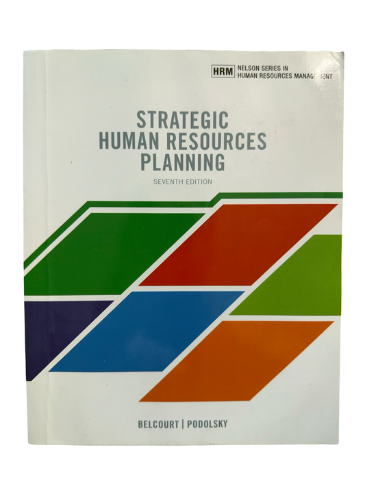 STRATEGIC HUMAN RESOURCES PLANNING SEVENTH EDITION