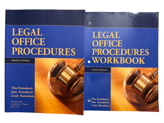 LEGAL OFFICE PROCEDURES Eighth Edition