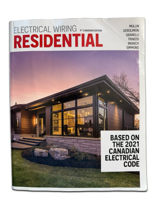 Electrical Wiring Residential 9th Canadian ed