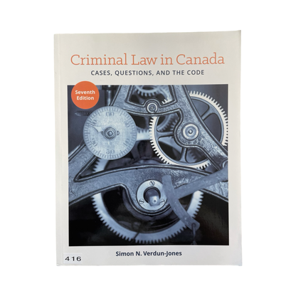 Criminal Law in Canada