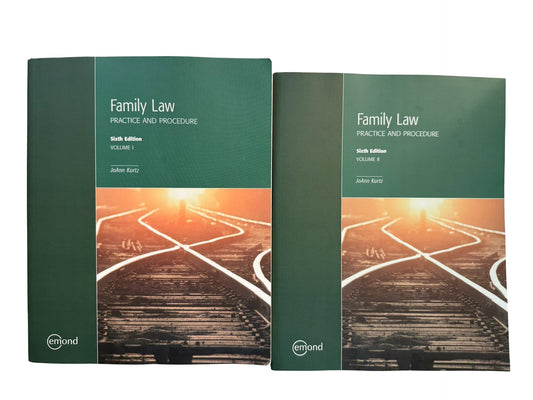 Family law Volume 1 & 2 Sixth ed
