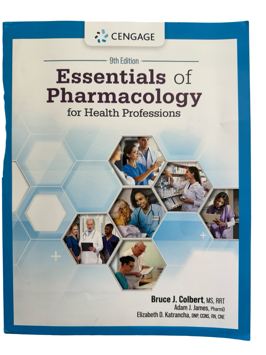Essentials of Pharmacology for Health Professions