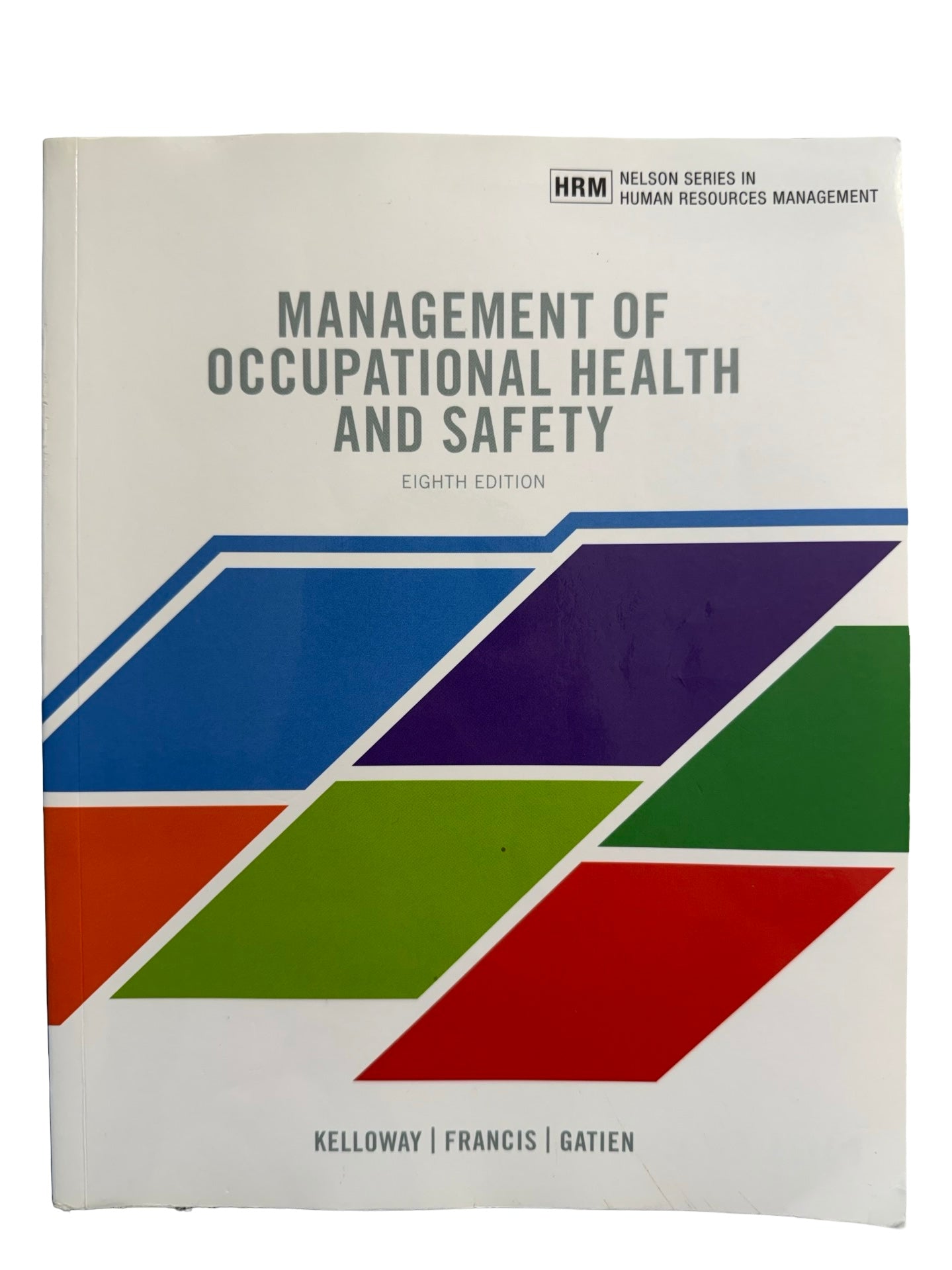 MANAGEMENT OF OCCUPATIONAL HEALTH AND SAFETY EIGHTH EDITION