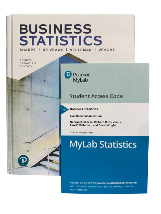 BUSINESS STATISTICS FOURTH CANADIAN EDITION