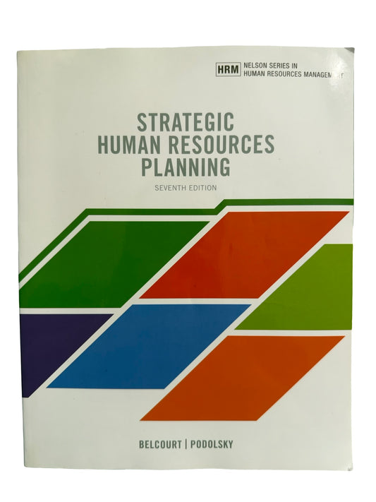 STRATEGIC HUMAN RESOURCES PLANNING SEVENTH EDITION