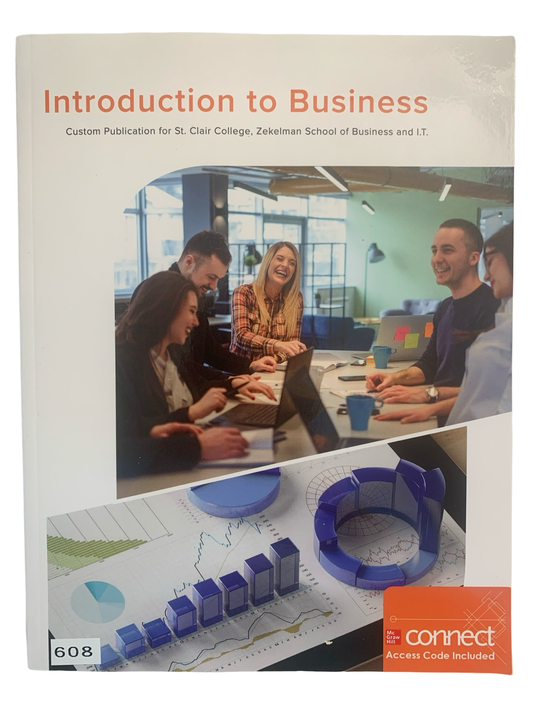 Introduction to Business (For St Clair College)