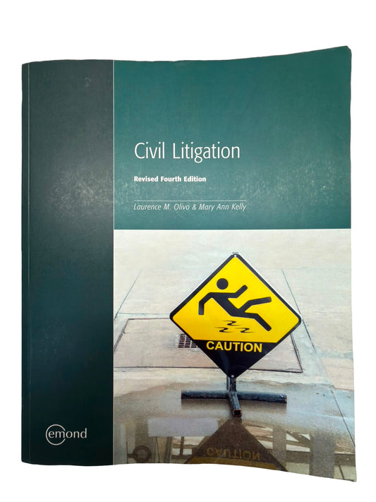Civil Litigation Revised Fourth Edition