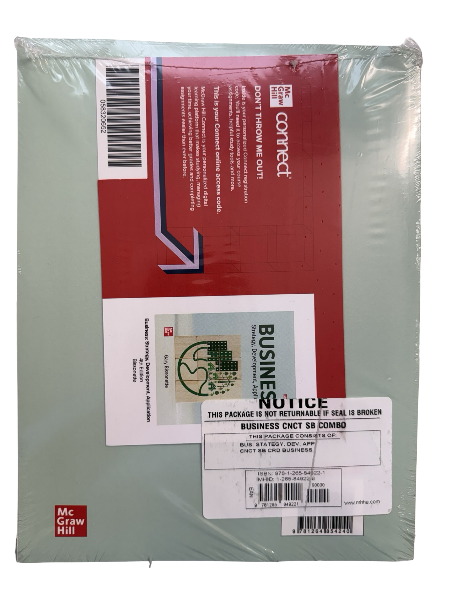 Business Strategy Development Application with McGraw Hill Connect