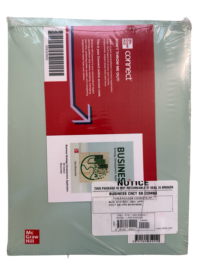 Business Strategy Development Application with McGraw Hill Connect