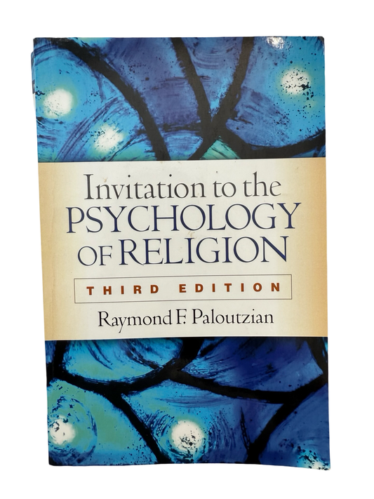 Invitation to the Psychology of Religion