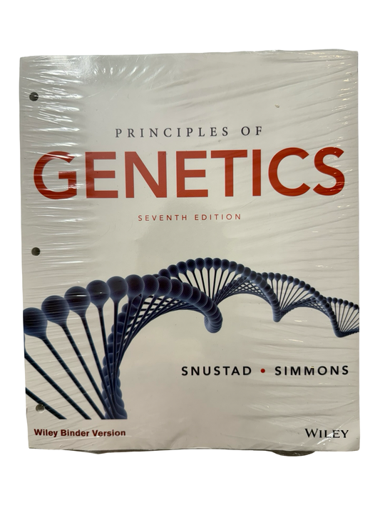 Principles of Genetics 7th ed Looseleaf