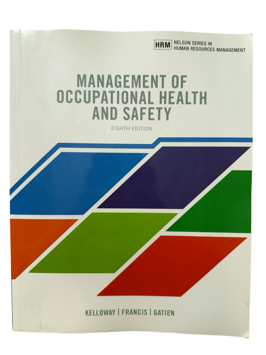 Management of Occupational Health and safety