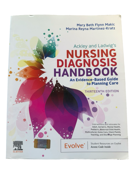 Ackley and Ladwig’s NURSING DIAGNOSIS HANDBOOK
