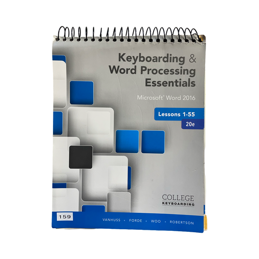 Keyboarding & Word Processing Essentials